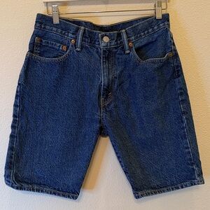 Levi’s 505Classic Blue Denim Men's Shorts Size w 32